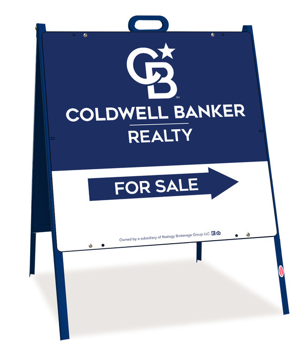 A-Frame And Office For Sale Sign Panel Unit, 24"H X 24"W, Steel