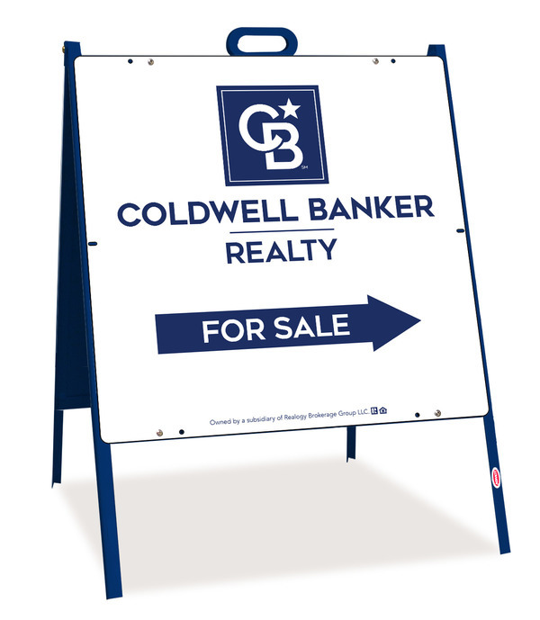 A-Frame And Office For Sale Sign Panel Unit, 24"H X 24"W, Steel