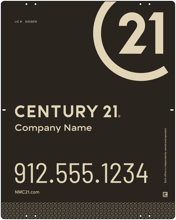 Reflective Sign Panel, 30"H X 24"W, Steel