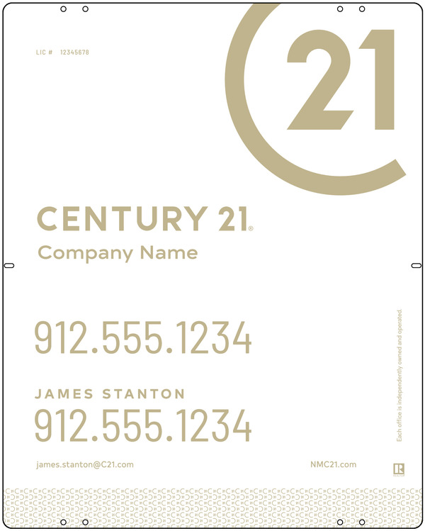 Reflective Sign Panel Df, 30"H X 24"W, 3mm Aluminum Composite