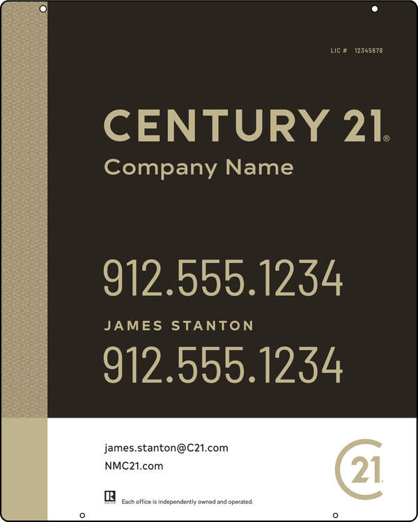 Hanging Sign Panel, 30"H X 24"W, 3mm Aluminum Composite
