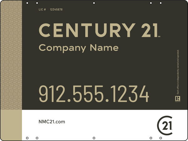 Sign Panel, 18"H X 24W, Steel