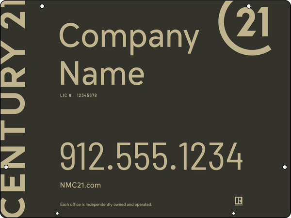 Hanging Sign Panel, 18"H X 24"W, Steel