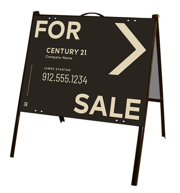 For Sale A-Frame And Sign Panel Unit, 18"H X 24"W
