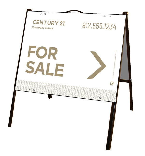 For Sale A-Frame And Sign Panel Unit, 18"H X 24"W