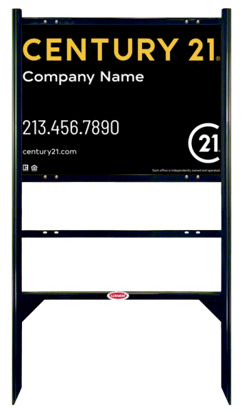 Thor Frame 18X24 Steel Single Rider Elite - Century 21 | Lowen Sign