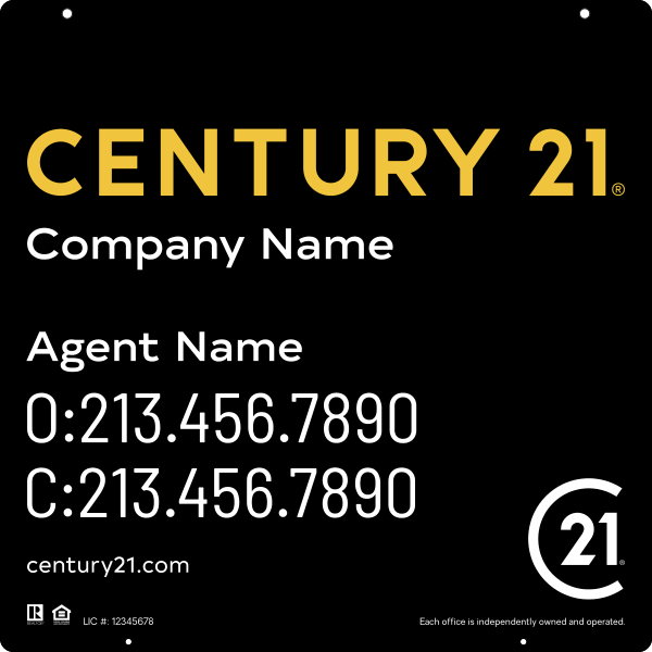 Hanging Sign Panel, 24"H X 24"W, Steel