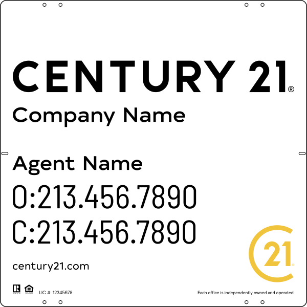 Reflective Sign Panel, 24"H X 24"W, Steel