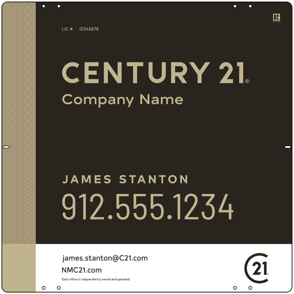 Sign Panel, 24"H X 24"W, Steel