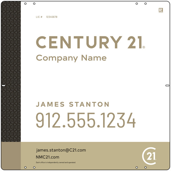 Reflective Sign Panel, 24"H X 24"W, Steel