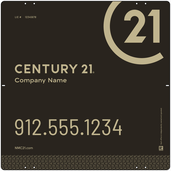 Aluminum Sign Panel, 24"H X 24"W