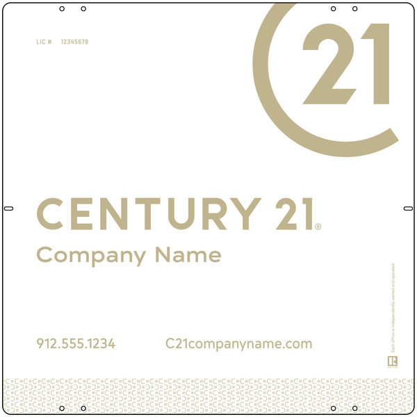 Sign Panel Df, 24"H X 24"W, 3mm Aluminum Composite