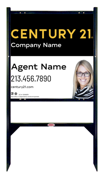 CENTURY 21&reg; Gibraltar Frame Unit 24x24 Steel Property Office - Century 21 | Lowen Sign