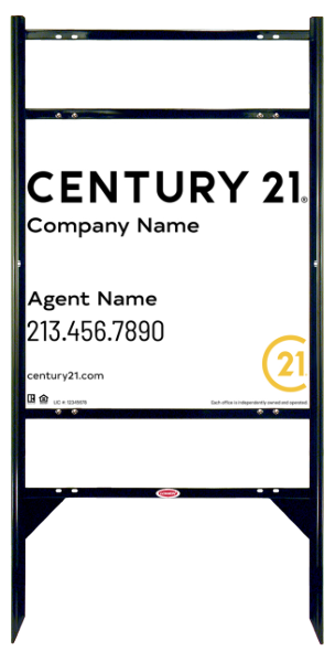 Thor Frame 24X24 Steel Property - Century 21 | Lowen Sign