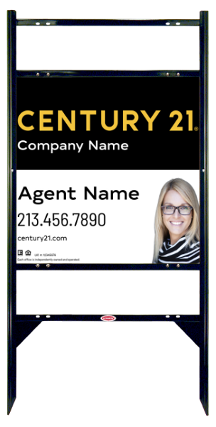 CENTURY 21&reg; Thor Frame 24x24 Steel Agent Office - Century 21 | Lowen Sign