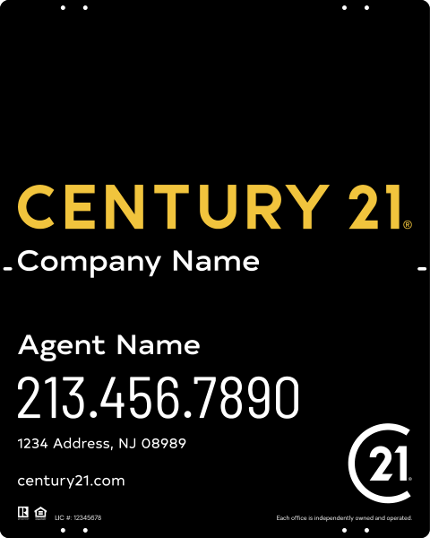 Reflective Panel 30X24 Steel Df Business - Century 21 | Lowen Sign