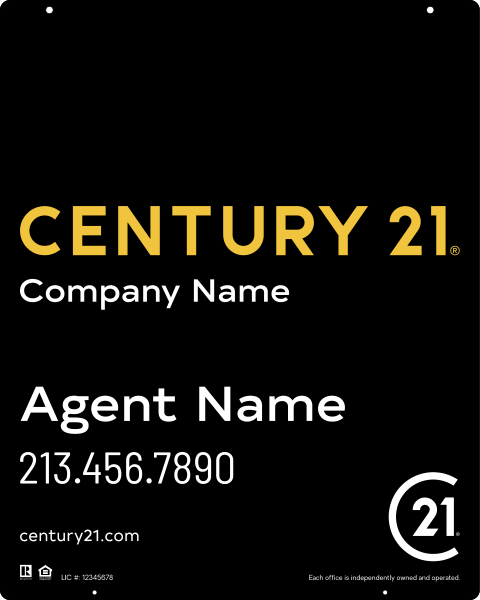 Reflective Hanging Sign Panel, 30"H X 24"W, Steel