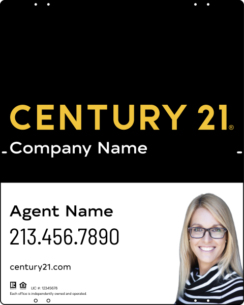 CENTURY 21&reg; Reflective Panel 30x24 Steel DF Office - Century 21 | Lowen Sign