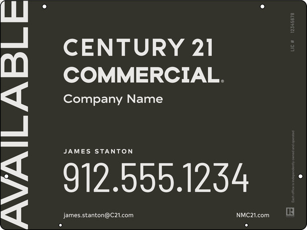 Commercial Hanging Sign Panel, 18"H X 24"W, Aluminum
