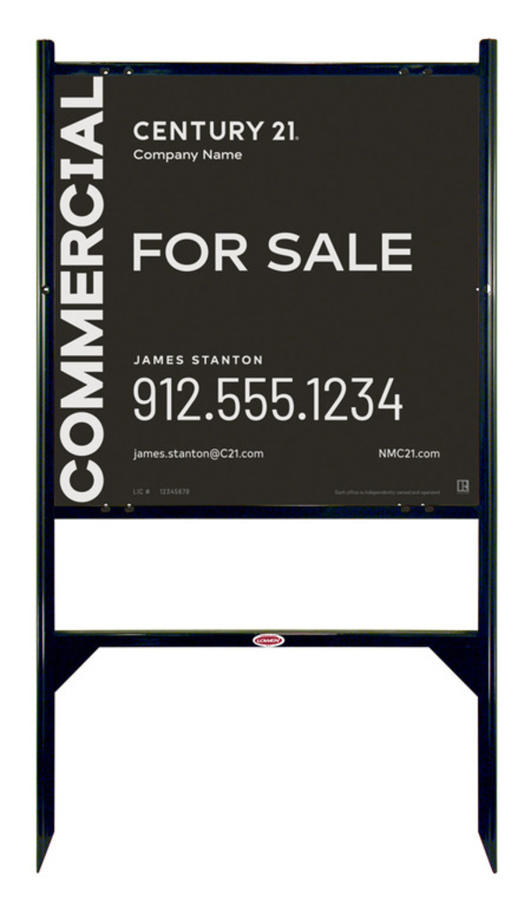 Angle Iron Frame And Sign Panel Unit, 24"H X 24"W