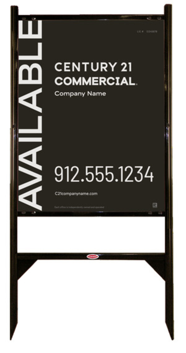 Angle Iron Frame And Sign Panel Unit, 30"H X 24"W