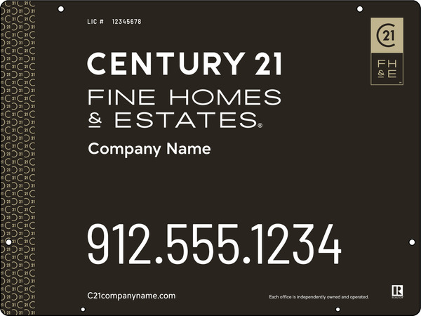  Reflective Hanging Sign Panel, 18"H X 24"W, 3mm Aluminum Composite