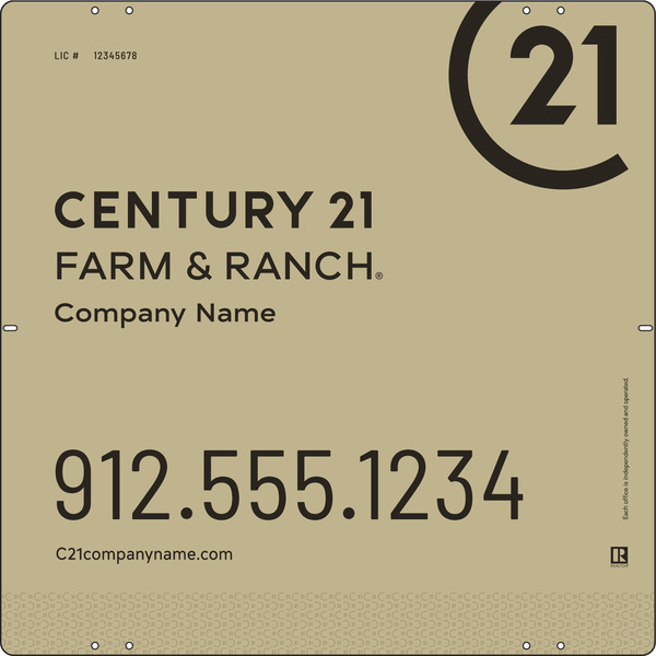 Sign Panel, 24"H X 24"W, Steel