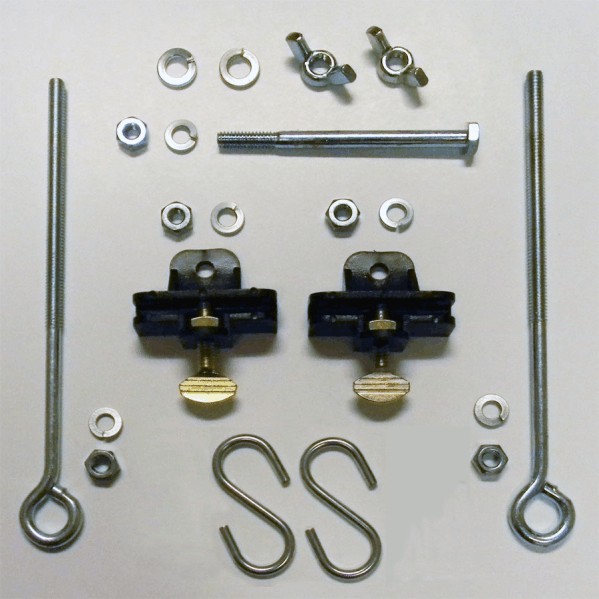 CENTURY 21&reg; Aluminum Post Heavy Duty Hardware Kit