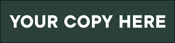 Custom Sign Rider, 6"H X 24"W, 4mm Corrugated Plastic