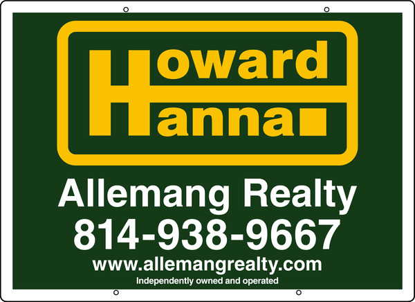 24H X 33W Howard Hanna 24 GA Steel Df  Hanging Panel With 4 Grommets