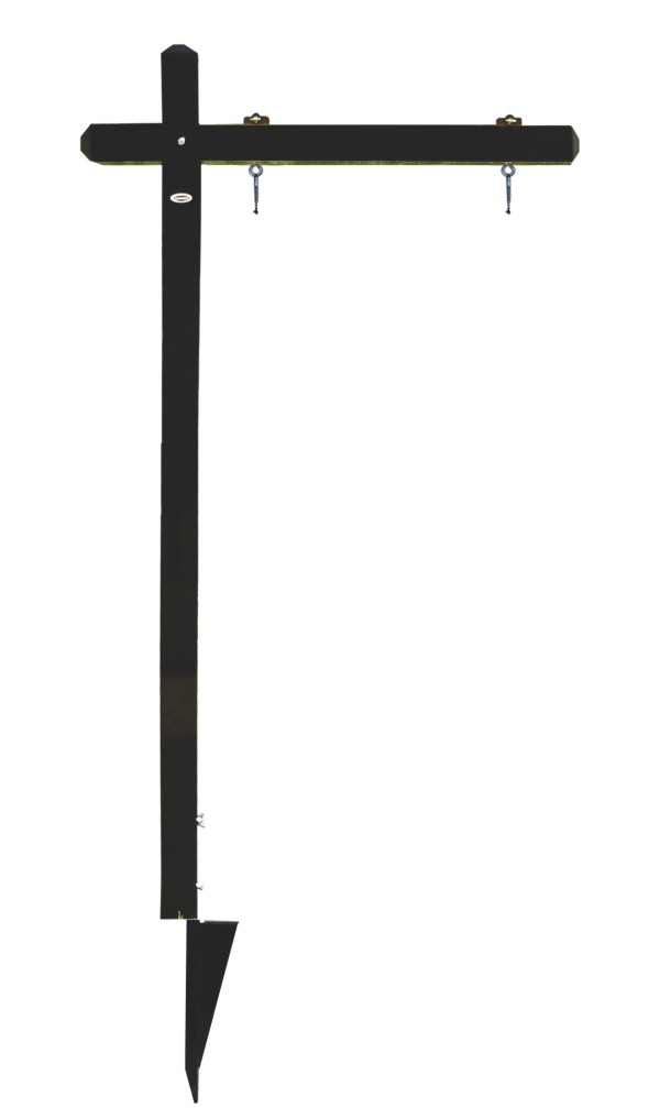 Century 21 real estate aluminum sign post, 18"h x 24"w Black 21502