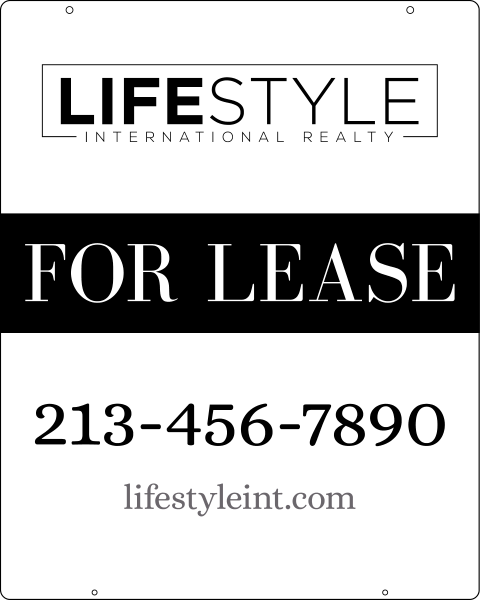 Office Hanging Sign Panel, 30"H X 24"W, Steel