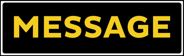 Custom Sign Rider,.090 Polyethylene 5.5"H X 18"W