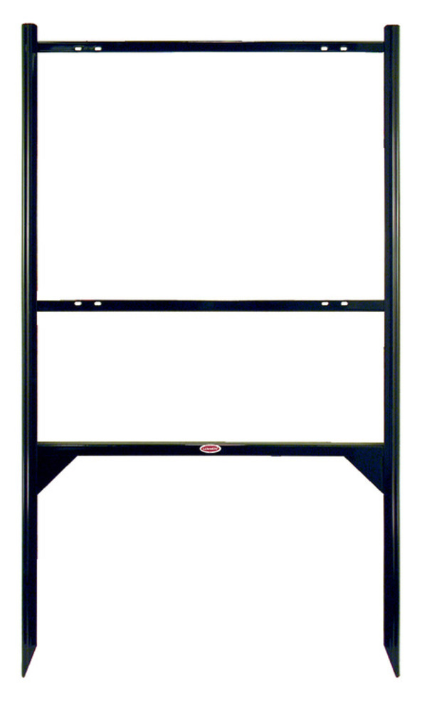 Ready Real Estate Angle Iron Sign Frame, 18"h x 24"w, Black