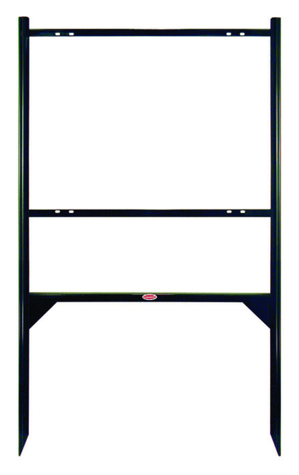Ready Real Estate Angle Iron Sign Frame, 20"h x 28"w, Black