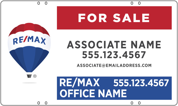 Sign Panel, 18"H X 30"W, .090 Poly