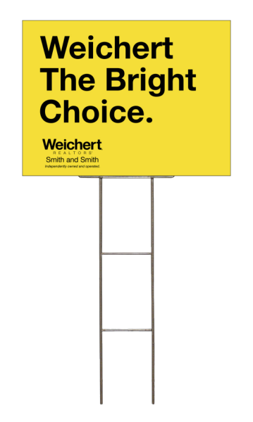 Wire H-Stake And Sign Panel Unit, 18"H X 24"W, 4mm Corrugated