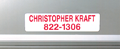 Real Estate magnet sign for vehicle advertising, 4h x 16w