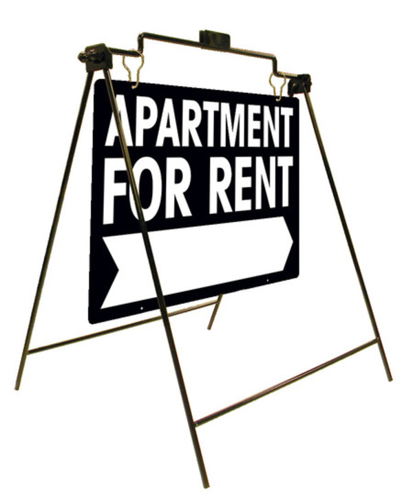 Apartment For Rent Swing A-Frame Unit, 18h x 24w, Steel