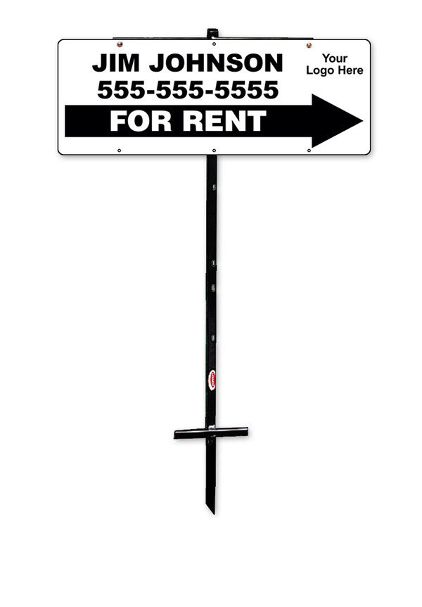 For Rent T-Stake Unit Directional, 9h x 24w, Steel