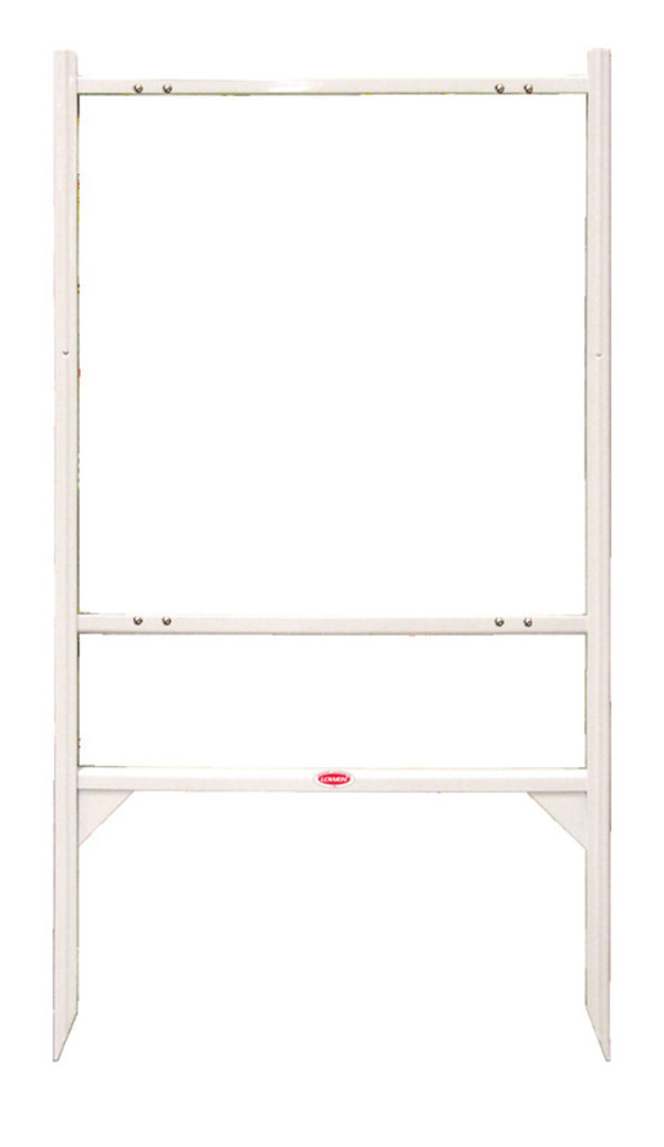 Real Estate Angle Iron Sign Frame,  24h x 24w  - White