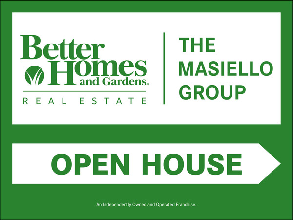 Open House Sign Panel, 4mm Corrugated Plastic 18h x 24w