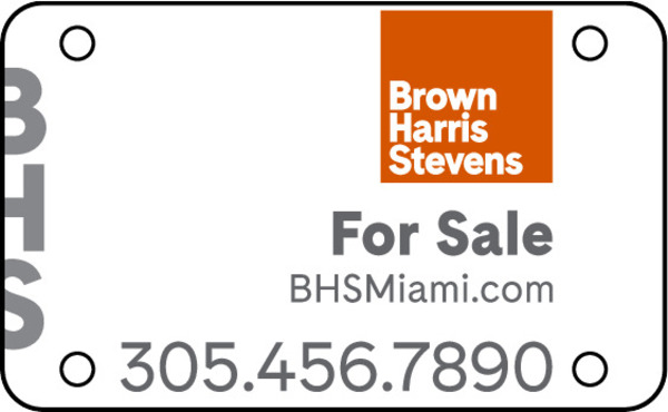 Hanging Sign Panel, 5h x 8w, 3mm Aluminum Composite