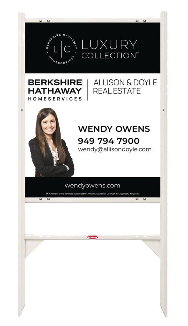 Angle Iron Frame and Cut Out Photo Sign Panel Unit, 30h x 24w, Steel