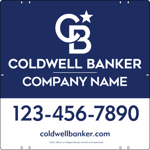 Office Sign Panel, 24h x 24w, Poly