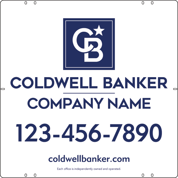 Office Sign Panel, 24h x 24w, Poly