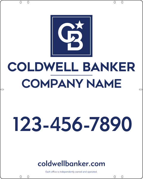 Office Sign Panel, 30h x 24w, Poly