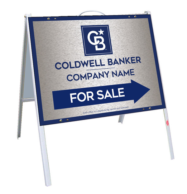 A-Frame and Office For Sale Sign Panel Unit, 18h x 24w, .050 Poly