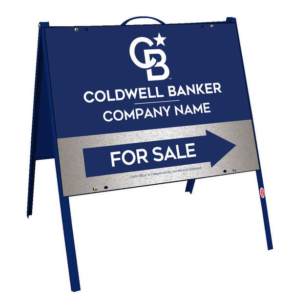A-Frame and Office For Sale Sign Panel Unit, 18h x 24w, .050 Poly