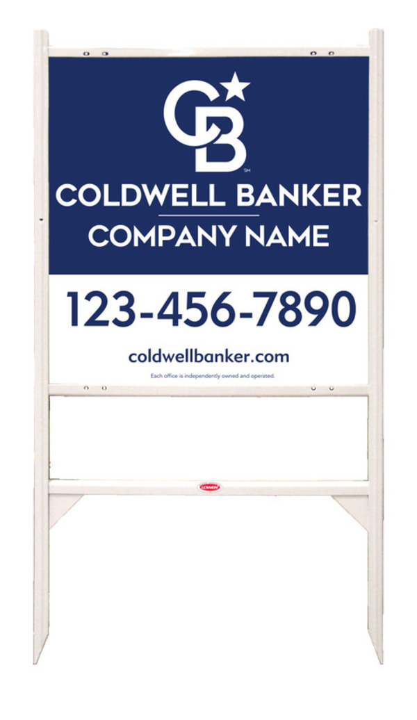 Angle Iron Frame and Office Sign Panel Unit, 24h x 24w, Steel